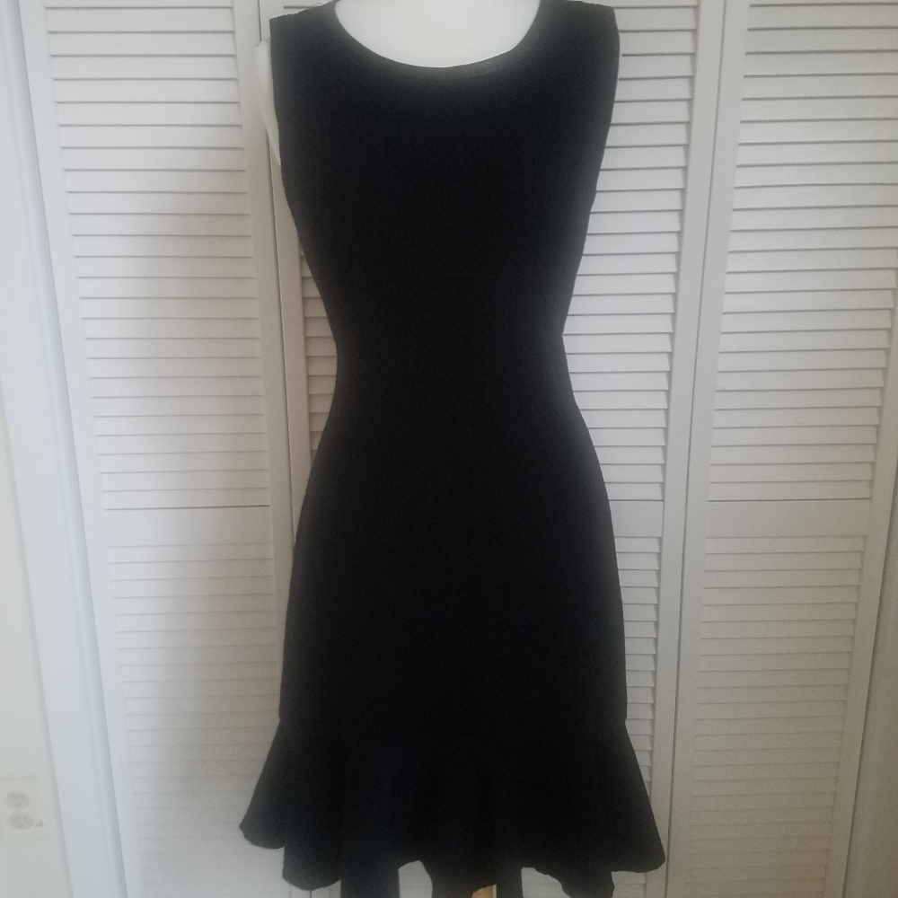 Max Studio flutter hem dress